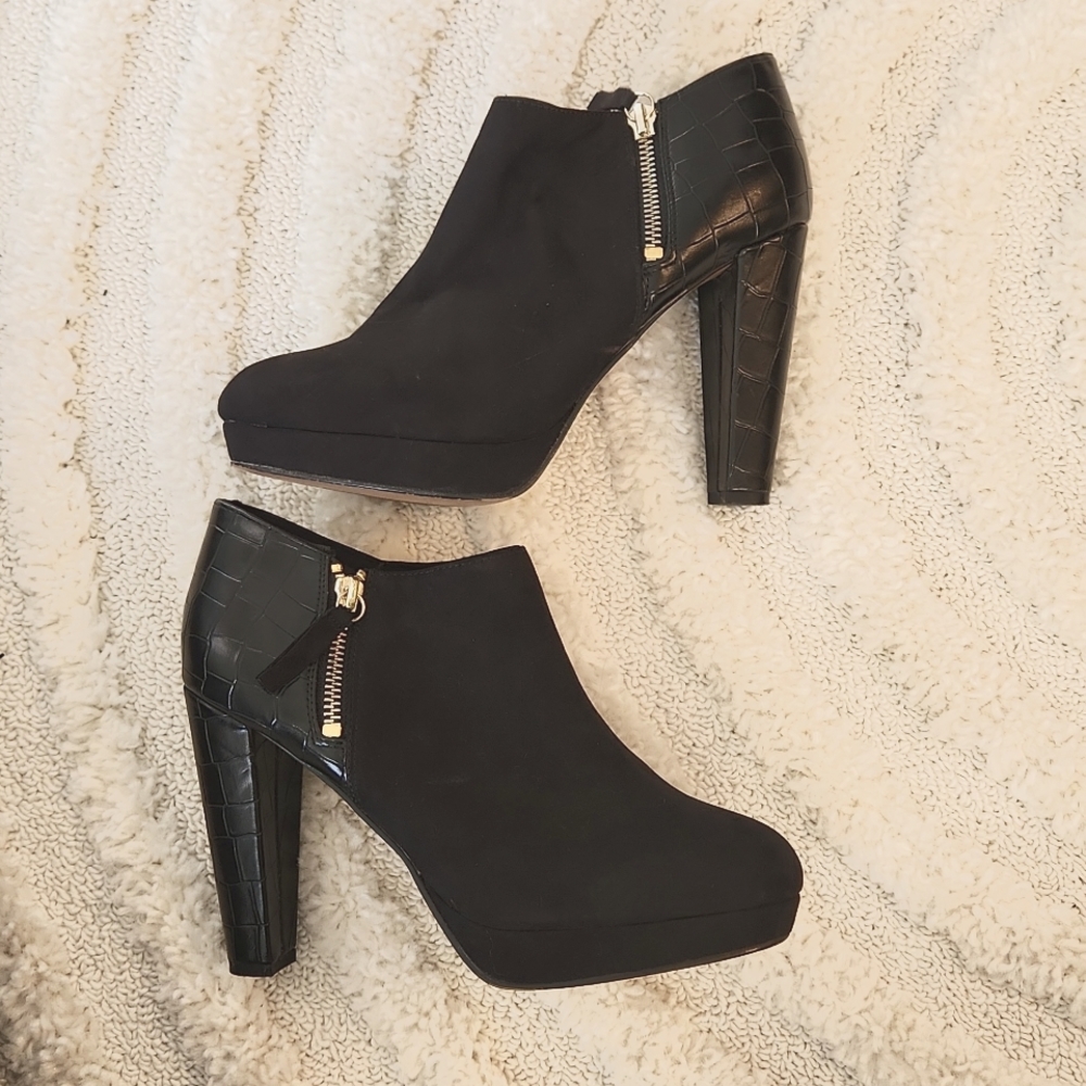 Suede H&M Booties